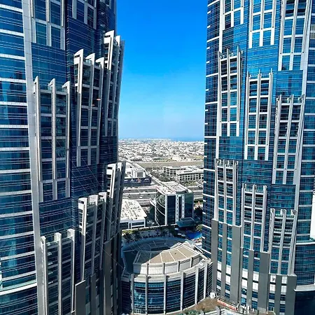 Stylish Studio 5 Minutes Away By Car From Burj Khalifa Dubai Exterior photo