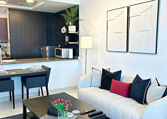 Stylish Studio 5 Minutes Away By Car From Burj Khalifa